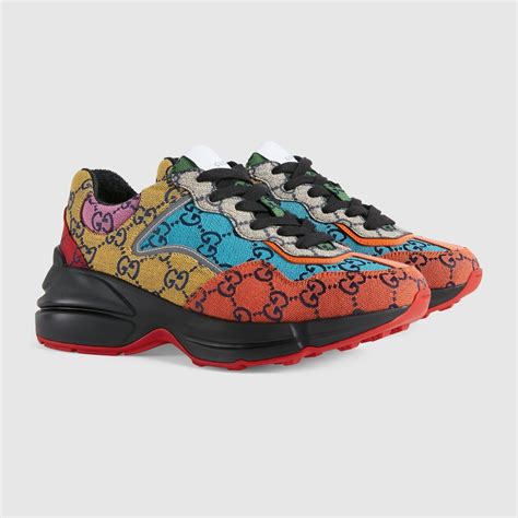 gucci sneakers multicolor|Gucci diamond sneakers.